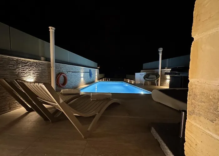 Lux Oakville - Private Pool - Bbq Area - Games - Valley Views Xagħra